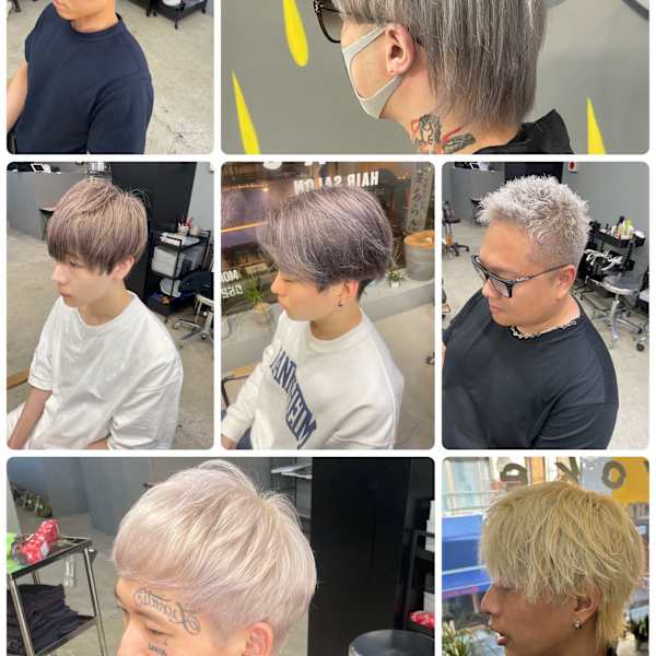 wokeのブリーチカラーはダメージを最小限に◎ケアブリーチ使用|woke