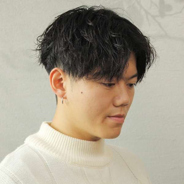 【パーマスタイル】 再現性抜群のスタイルで学生さんからビジネスマンまで幅広い支持◎ |mid-c