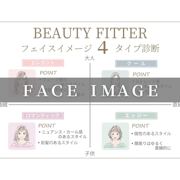 独自の似合わせ判断によるお顔立ち、骨格判断カウンセリング!あなたに似合うヘアデザインを提案します!|BASSA 東久留米店