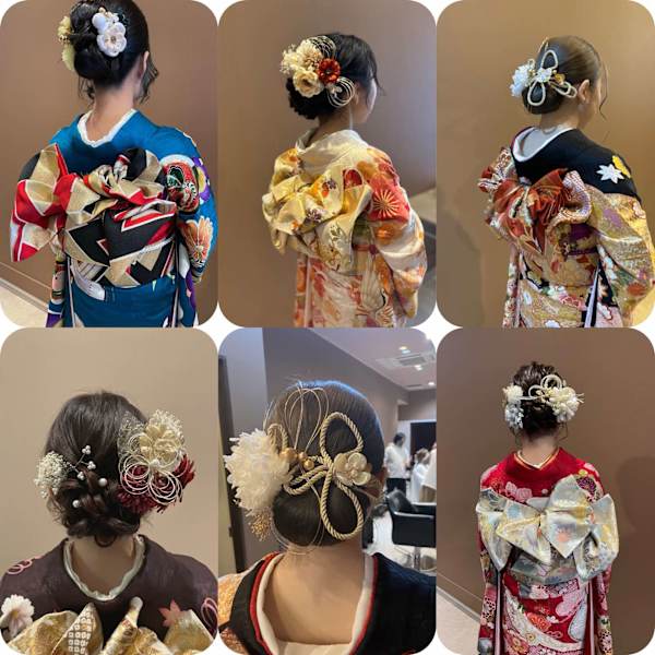 成人式・卒業式・入学式、七五三の着付、ヘアメイクのご予約も承ります|Chainon