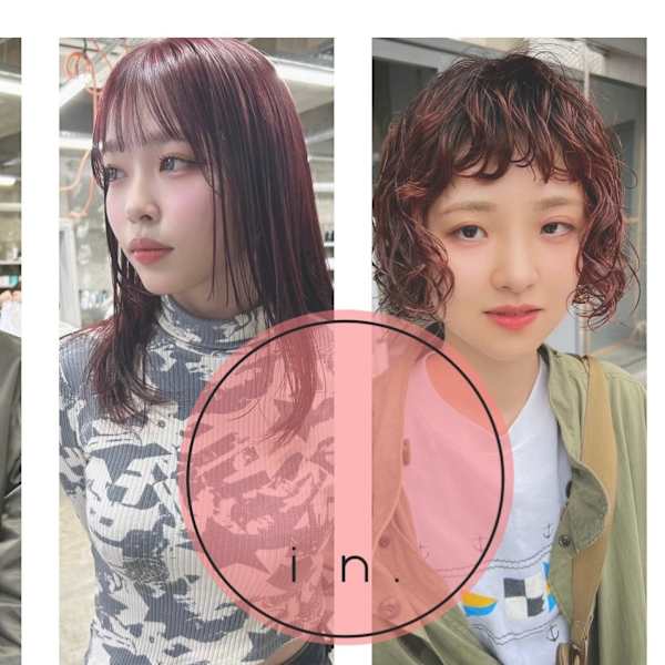 幅広い年代のお客様にセンスの良さとトレンド感をフィットさせます★|in.