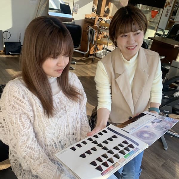 初めての方も安心(^^)施術前の《カウンセリング》を大切にしています◎|クロード・モネ 吉祥寺店