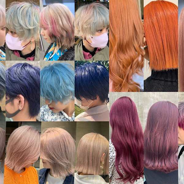 【名駅】*ツヤ感×デザイン*注目集めること間違いないカラー♪垢抜けた印象に☆透き通るような色味が魅力|number ulus 名駅店