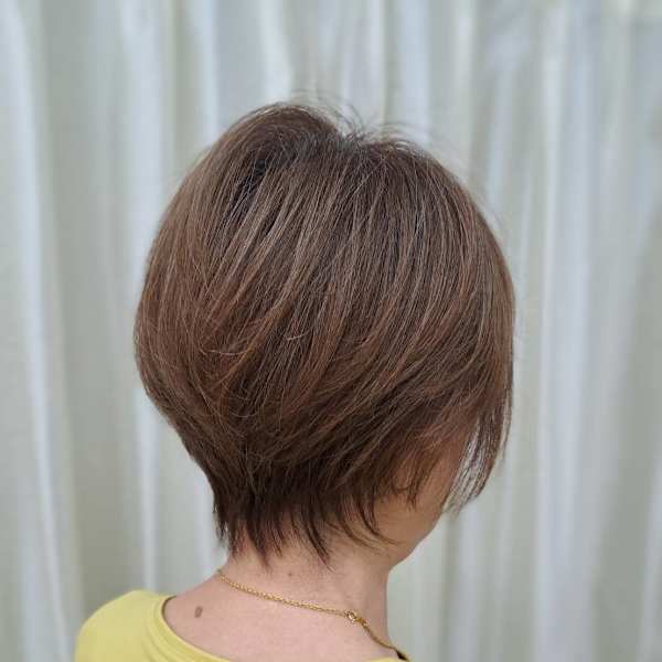 ご新規様　大歓迎！グレイカラーに内部・外部補修のトリートメント付きでまとまりの艶髪へ！|My jStyle by Yamano 金町駅前店