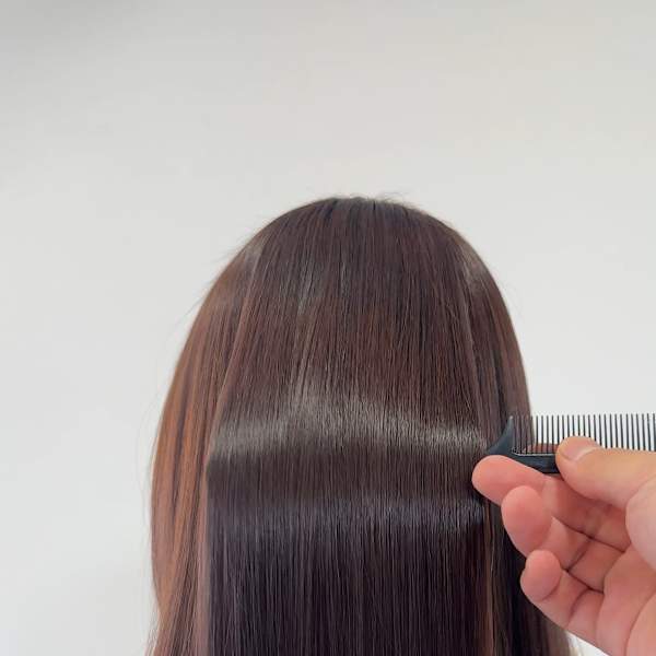 次世代髪質改善が人気のサロン★話題の【髪質改善酸性ストレート】で圧倒的ツヤ感。毛先までうるサラ質感|NATUREL 武蔵新田店