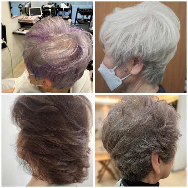 【デザインパーマ】しっかりシルエットのふんわりパーマ♪シニア世代にも好評です|My jStyle by Yamano 東武練馬店