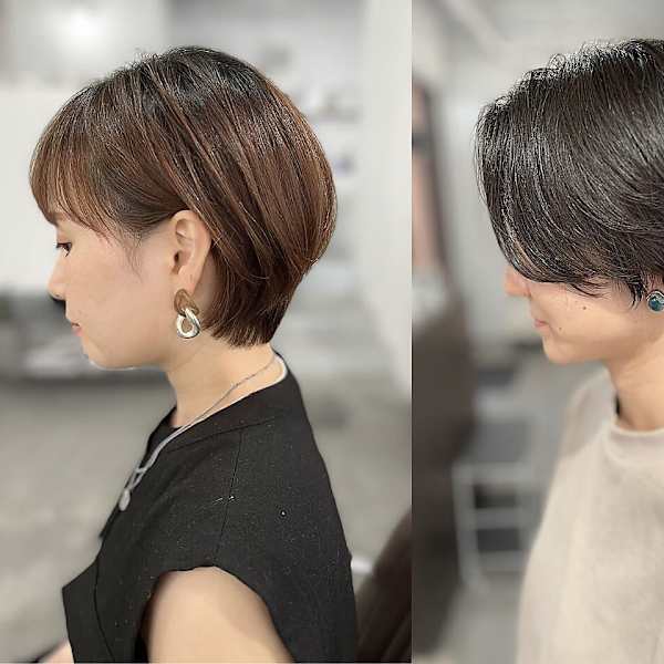《ショートヘア&ボブスタイル》のカットが得意なサロン♪|AOZORA HAIR kaminoura