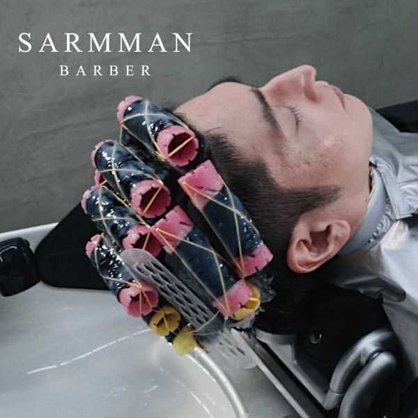 パーマが得意なサロン|SARM MAN 人形町〈理容室〉