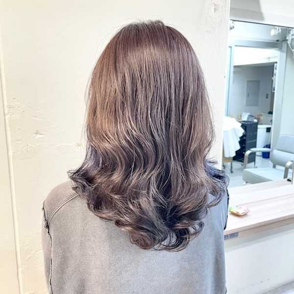 【上山限定】朝のお手入れが楽！人気のコテ巻き風パーマ◎|Nest