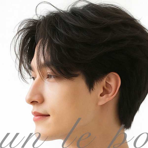 大人気☆センターパートで大人の色気を♪|un le pont 梅田