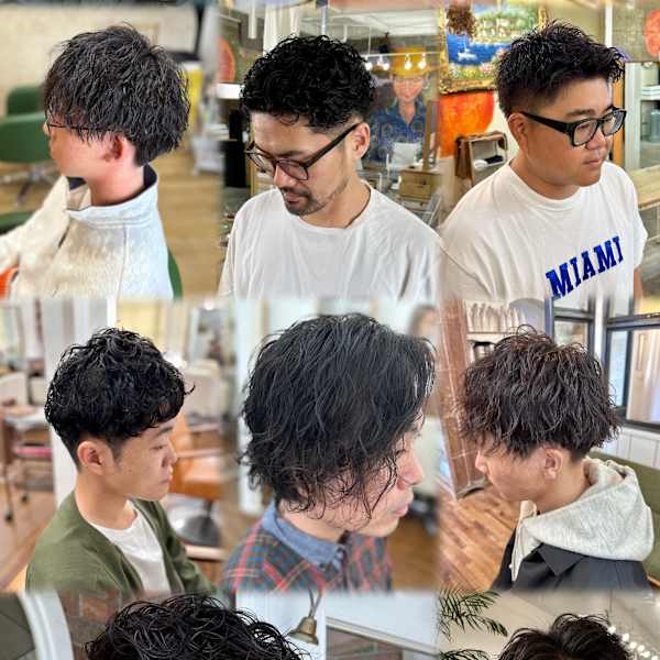 メンズヘアはパーマで更にカッコよくセットも簡単に！|r-chill hair