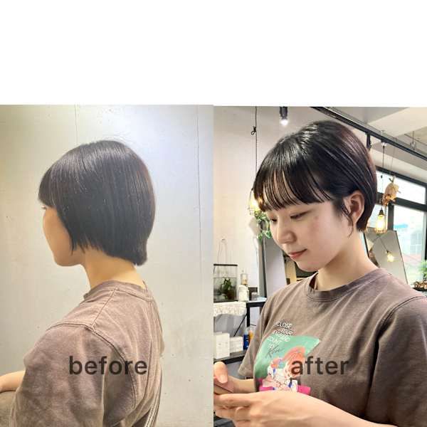 ショートヘア◎似合わせカットが得意なサロン|lok 高田馬場【ロク】