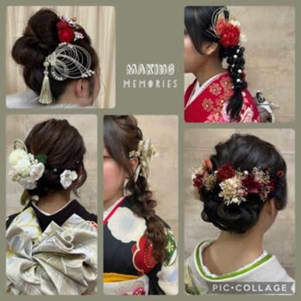 ヘアアレンジ、アップスタイルもお任せください！早朝も可能です♪|tip・top池袋店