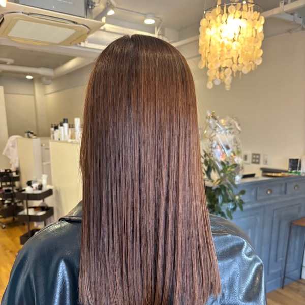 圧倒的艶感【髪質改善カラー】【髪質改善トリートメント】|UNPEU