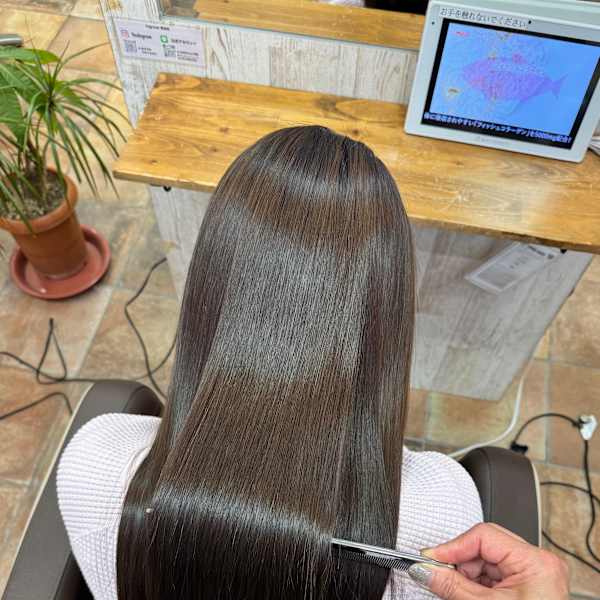 髪をケアして、さらさらストレートになりたい方に☆彡求めていた優しい手触り・ツヤ・質感を再現☆|Ingrove ベイシア東金店