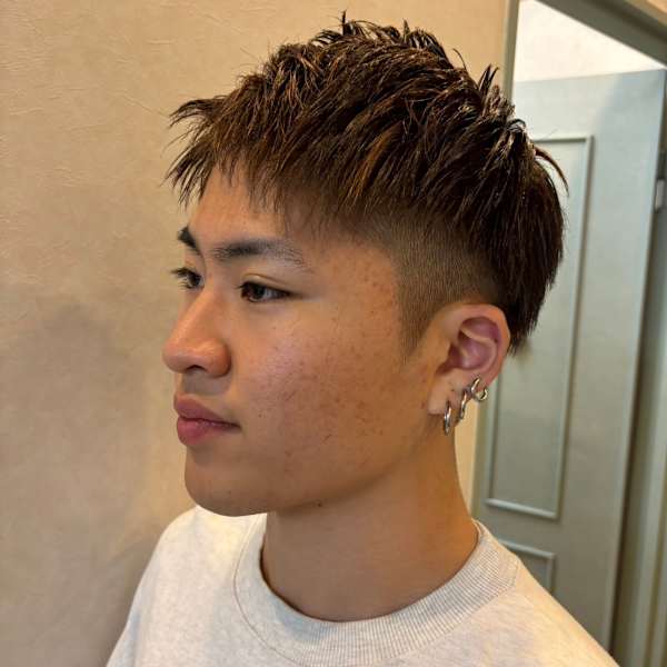 メンズカット、メンズパーマが得意なサロン|Hair & Nail Studio Bloom