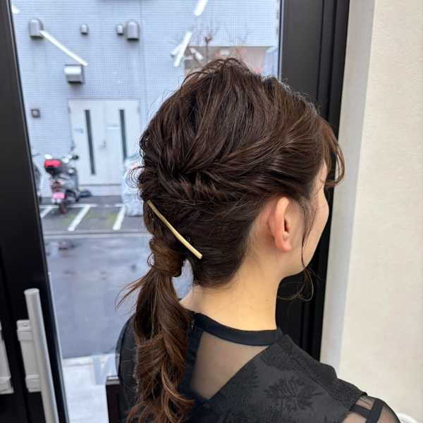 ＊ヘアセットが得意なサロン＊|jujur