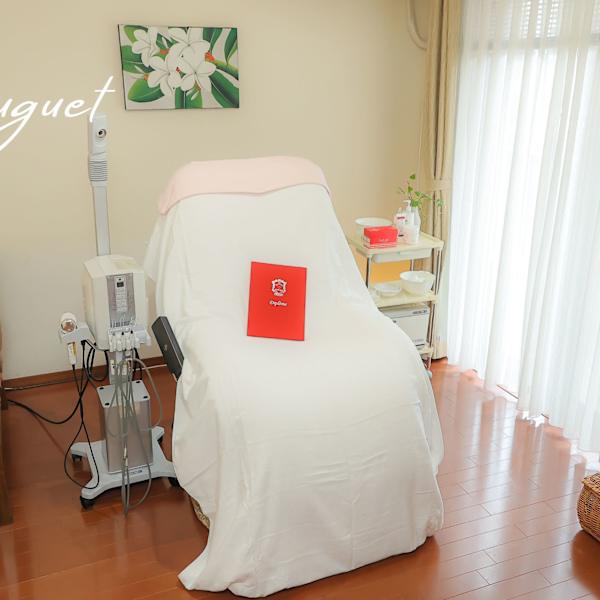 完全プライベート空間で誰にも邪魔されず、静かに流れる音楽とアロマの香りに包まれながら癒されるひととき|サロン・ド・ミュゲ