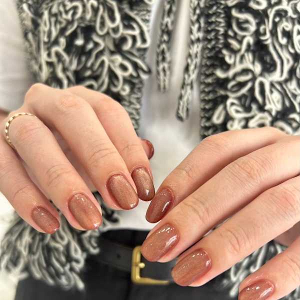 **ちゅるんワグネットワンカラー**|ネイルサロン Zina nail 船橋北口【パラジェル/フィルイン導入】