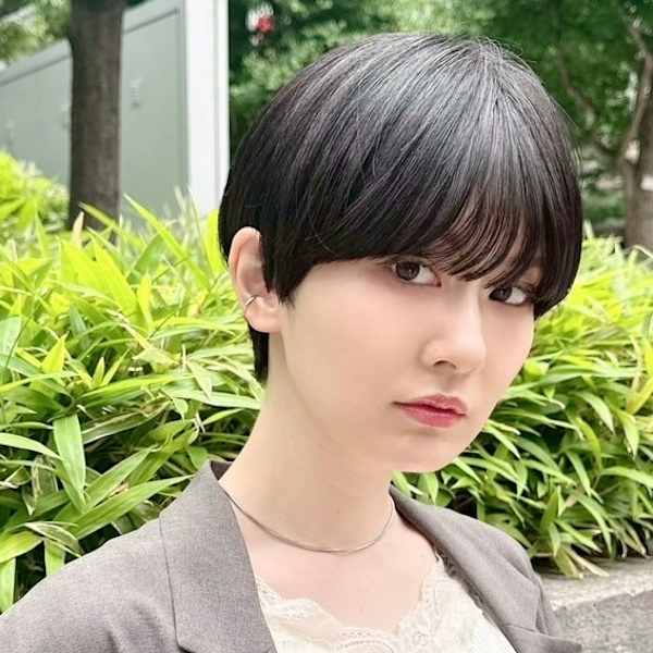 カット+シルクトリートメント/¥6500|miel hair新宿 ケアブリーチ 髪質改善 スパ