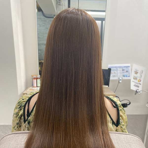 業界初TOKIOコース炭酸縮毛矯正プラチナコース/14800|miel hair新宿 ケアブリーチ 髪質改善 スパ