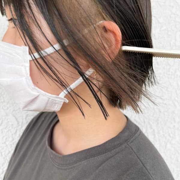 【インナー、イヤリングカラー】さりげないのが可愛い♪スタイルに合わせたポイントカラー◎|Dali 新さっぽろ店