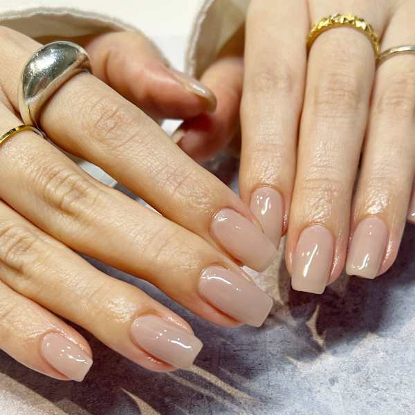 爪に優しいパラジェル・一層残し施術《無料》|Richer天神店