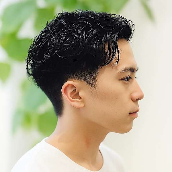 【メンズパーマ】カット＋パーマ￥14,300～【お手入れが簡単×ナチュラルスタイル】|POREPORE HAPPY HAIR BASE 国立谷保【ポレポレハッピーヘアーベース】