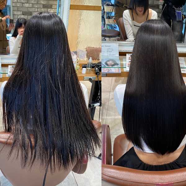 黒髪ツヤ髪縮毛矯正|Neolive Luca 御茶ノ水