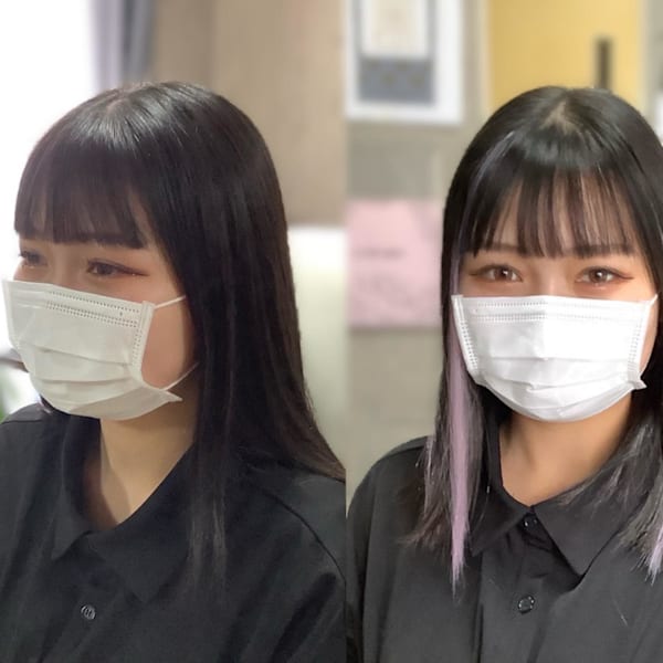 エクステで作るインナーカラー&ハイライトスタイルで簡単にイメチェン♪|total beauty IRIS