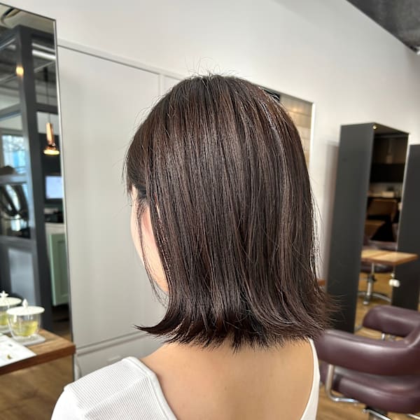 骨格補正カット+透明感カラー|anon