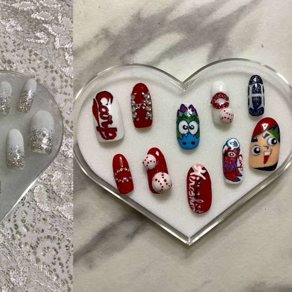 髪飾りやネイルチップ、アートフラワーまで様々なハンドメイド作品を制作しています♪|total beauty IRIS