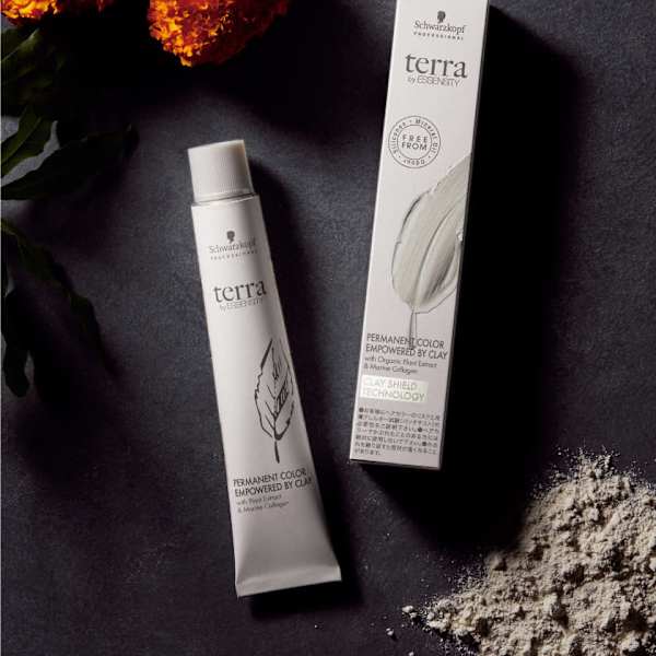 【オーガニッククレイカラーterra】大地の恵みと植物の力を融合させた、高密着・高浸透カラー。|tity sapporo