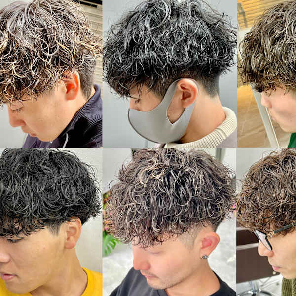 メンズパーマデビュー応援！(ツイストスパイラル、スパイラルパーマ、波巻きパーマ、ツイストパーマ)|Genie -メンズカット & メンズパーマ 新百合ヶ丘