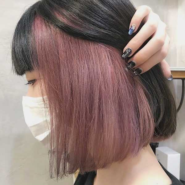 デザインカラーが得意なサロン|LORE福岡天神本店 インナーカラー特化型美容室ブリーチ・インナーカラー美容室