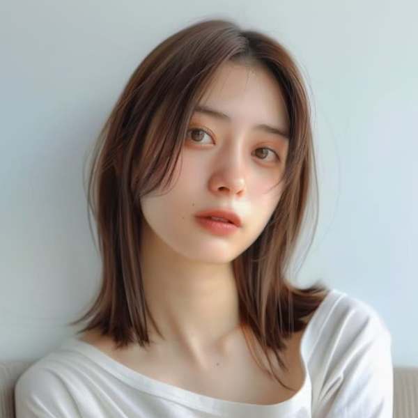 横須賀中央でカットの上手い美容室をお探しならRich♪大人のレイヤーカットで抜け感のある顔周りに◎|hair salon Rich 横須賀中央店