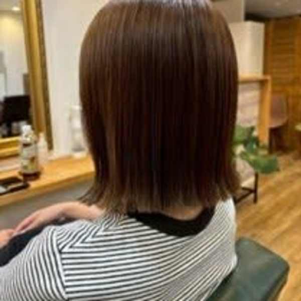 ダメージレス縮毛矯正で理想のナチュラルストレートに♪縮毛矯正×髪質改善トリートメントで柔らかな艶髪へ|hair salon Rich 横須賀中央店