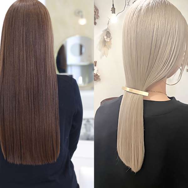 【新感覚♪】portoの髪質改善酸性ストレートで驚きの質感に!硬くならない柔らかな縮毛矯正が実現◎|atelierporto【アトリエポルト】