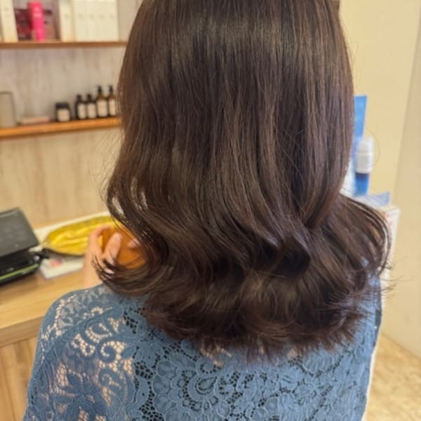 ☆Aujua☆カット+透明感カラー+Aujuaトリートメント¥17600→|Salut by IZA