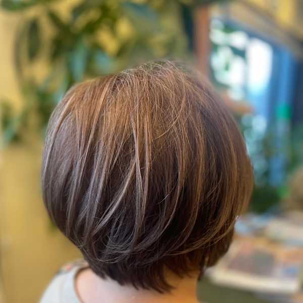 ◆大人女性の髪質改善＆白髪対応カラー◆大人女性に人気の髪質改善と白髪カバーで自然なツヤ髪へ|peeps hair