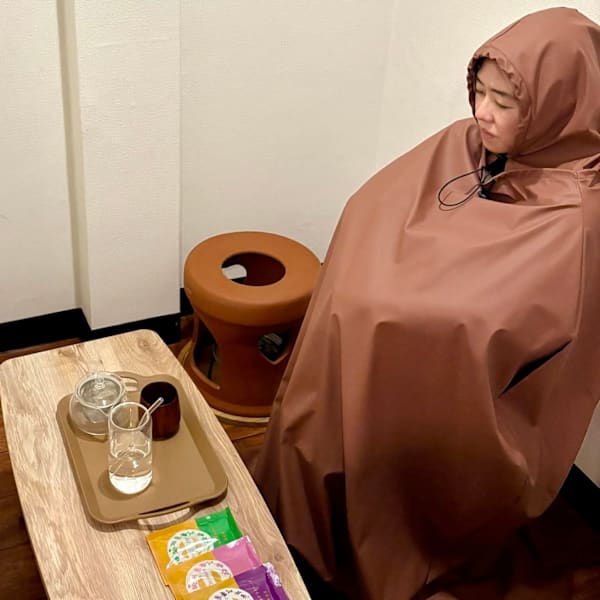 黄土よもぎ蒸し×整体☆同時施術で時短&効果アップ|頭とアロマの専門店癒師の処 森家