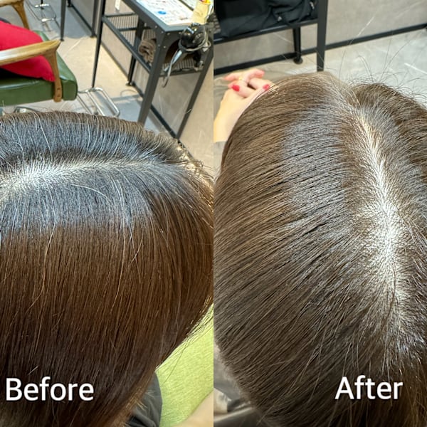 白髪を隠すより魅せる＊イノアカラーで自然な“白髪ぼかし”を。|LOuNICA銀座