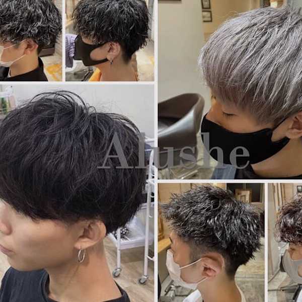 リピーター多数の大人気店★ダブルカラーでトレンド色に◎[ケアブリーチ/インナーカラー]|Alushe なんば/心斎橋/髪質改善/インナーカラー/レイヤーカット