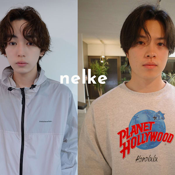 立川で人気のメンズカジュアル。パーマや刈り上げで清潔感とおしゃれ感を両立。[立川/立川駅/メンズ]|nelke