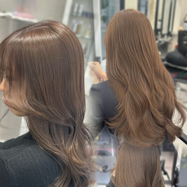 ブリーチなしダブルカラーで作る透明感/艶髪特集♪|Ardore fiero shinsaibashi【アルドーレ フィエロ シンサイバシ】