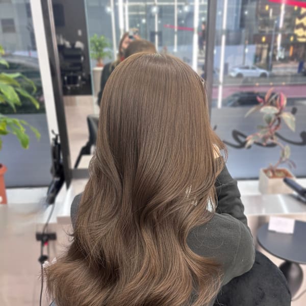 ブリーチなしダブルカラーで作る透明感/艶髪♪|Ardore fiero shinsaibashi【アルドーレ フィエロ シンサイバシ】