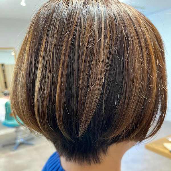 ◆白髪を自然にカバーしながらおしゃれに見えるカラー◆|美容室 d'Arte