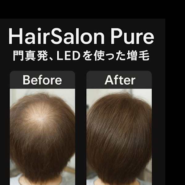 LEDを使った大人のエクステ|Hair Salon Pure