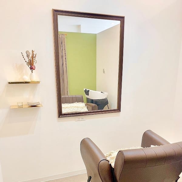 《ゆったり過ごせるご褒美時間》ナチュラル空間×全席個室で、人目を気にせずリラックス♪|オーガニック髪質改善green【グリーン】