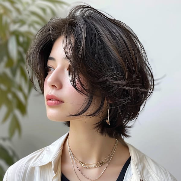 骨格・顔だちに合わせた繊細なカット◎いつでもオシャレに！ワンランク上の褒められスタイルを実現します♪|W-STANDARD＋n